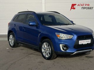 2014 Mitsubishi ASX I Рестайлинг, синий, 1400000 рублей, вид 1