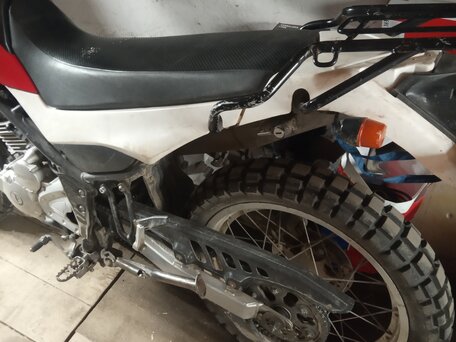 2007 Yamaha XT250 Serow, красный, 320000 рублей, вид 2