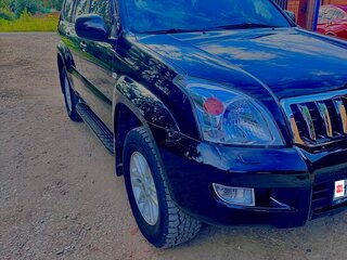 2008 Toyota Land Cruiser Prado 4-speed 120 Series Рестайлинг, чёрный, 2150000 рублей, вид 4