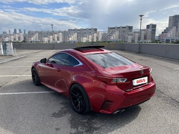 2015 Lexus RC 350 I, красный, 3350000 рублей - вид 2