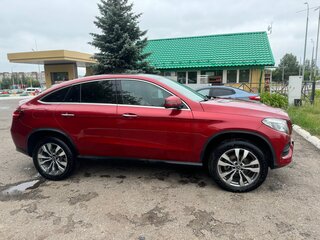 2017 Mercedes-Benz GLE Coupe 350 d I (C292), красный, 4190000 рублей, вид 3