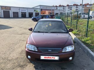 2007 Kia Spectra I Рестайлинг 2, красный, 320000 рублей, вид 1