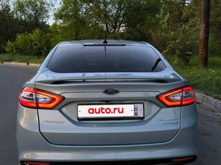 2013 Ford Fusion (North America) II, голубой, 1550000 рублей, вид 2