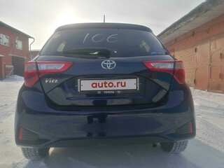 2018 Toyota Vitz III (XP130) Рестайлинг 2, синий, 1170000 рублей, вид 4