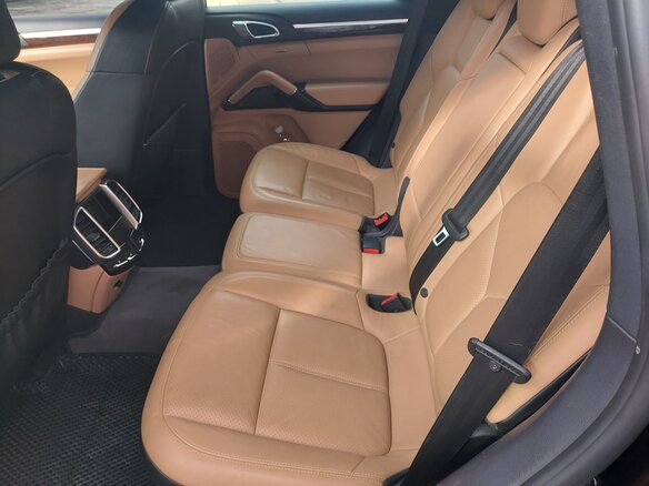 2014 Porsche Cayenne Diesel II (958), коричневый, 3100000 рублей - вид 9