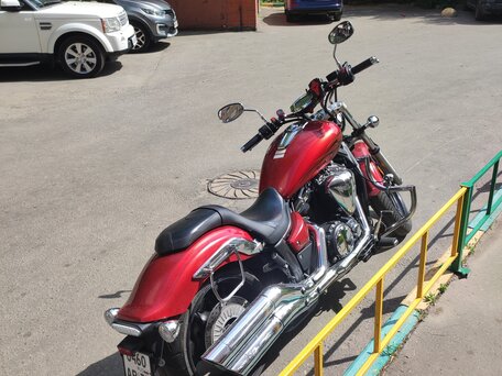 2011 Yamaha XVS1300, красный, 950000 рублей, вид 2