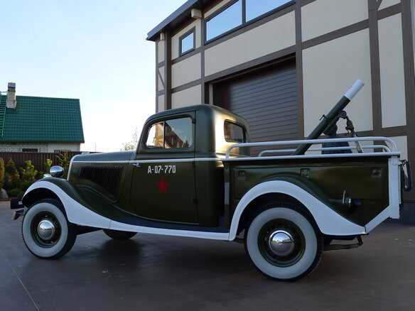 1939 ГАЗ М1, зелёный - вид 4