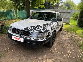 1991 Audi 100 IV (C4), белый, 275000 рублей, вид 1