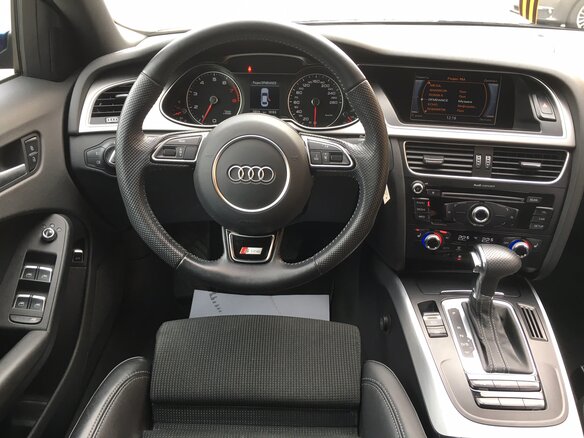 2014 Audi A4 IV (B8) Рестайлинг, синий - вид 5