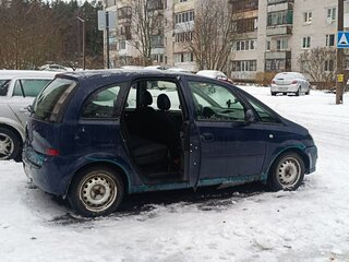 2008 Opel Meriva A Рестайлинг, синий, 270000 рублей, вид 4