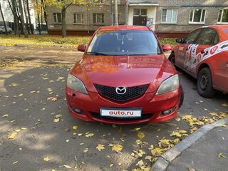 2005 Mazda 3 I (BK), красный, 550000 рублей, вид 1