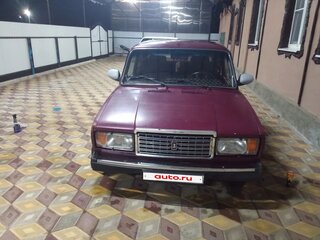 2001 Lada (ВАЗ) 2107, пурпурный, 110000 рублей, вид 1
