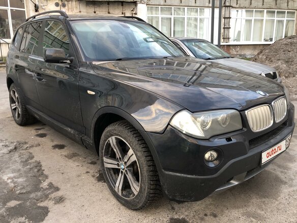 2007 BMW X3 25i I (E83) Рестайлинг, чёрный, 977000 рублей - вид 6