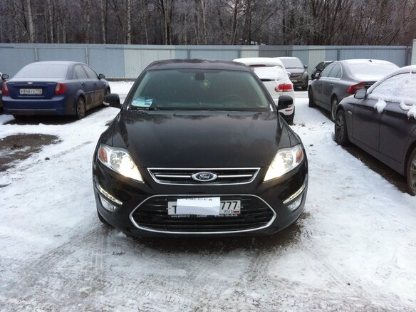 2014 Ford Mondeo IV Рестайлинг, чёрный
