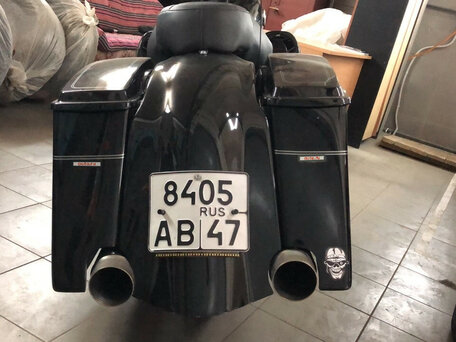 2007 Harley-Davidson Electra Glide, чёрный, 800000 рублей, вид 2