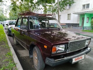 2010 Lada (ВАЗ) 2107, пурпурный, 500000 рублей, вид 5