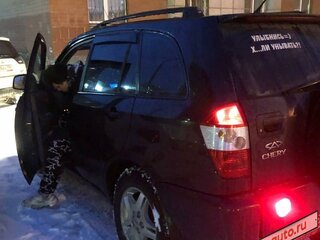 2010 Chery Tiggo (T11) I, чёрный, 420000 рублей, вид 4