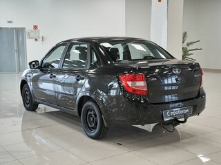 2017 Lada (ВАЗ) Granta I, чёрный, 433000 рублей, вид 4