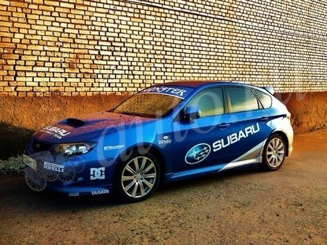 2008 Subaru Impreza WRX III, синий - вид 11