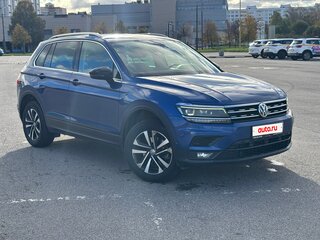 2019 Volkswagen Tiguan II, синий, 2250000 рублей, вид 2