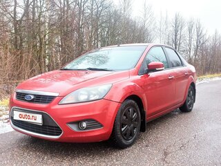 2009 Ford Focus II Рестайлинг, красный, 420000 рублей, вид 2