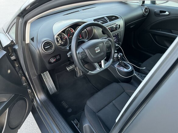 2012 SEAT Leon FR II Рестайлинг, серый, 1535000 рублей - вид 10