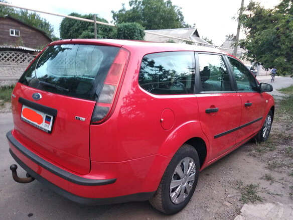 2005 Ford Focus II, красный, 590000 рублей - вид 5