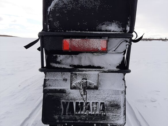 2011 Yamaha VK540, чёрный - вид 9