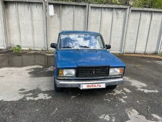 2008 Lada (ВАЗ) 2107, синий, 90000 рублей, вид 4