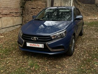 2016 Lada (ВАЗ) Vesta I, синий, 800000 рублей, вид 1