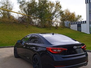 2014 Hyundai Sonata VII (LF), чёрный, 1900900 рублей, вид 4