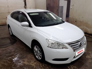 2014 Nissan Sentra VII (B17), белый, 850000 рублей, вид 3