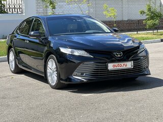 2019 Toyota Camry VIII (XV70), чёрный, 2650000 рублей, вид 2