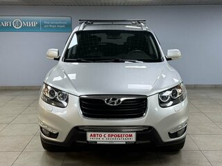 2011 Hyundai Santa Fe II Рестайлинг, серебристый, 1100000 рублей, вид 2