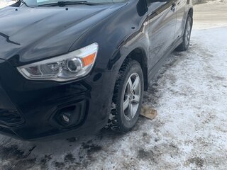 2014 Mitsubishi ASX I Рестайлинг, чёрный, 1100000 рублей, вид 1