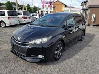 2017 Toyota Wish II Рестайлинг, чёрный, 1210000 рублей, вид 1