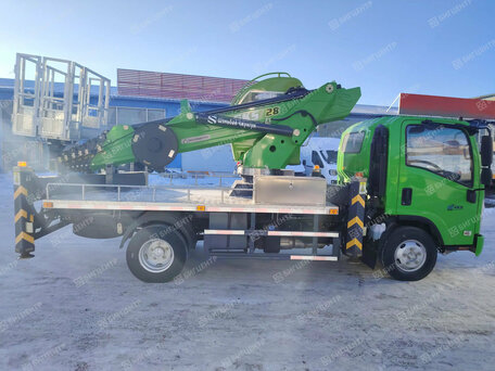 2026 Isuzu Автовышки, зелёный, 5299000 рублей, вид 4