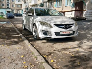 2008 Mazda 6 II (GH), белый, 800000 рублей, вид 3