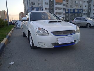 2011 Lada (ВАЗ) Priora I, белый, 450000 рублей, вид 5