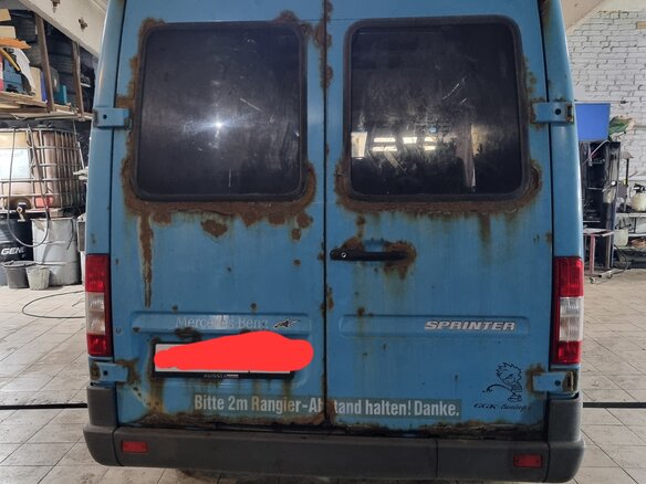 1999 Mercedes-Benz Sprinter, голубой, 700000 рублей - вид 3
