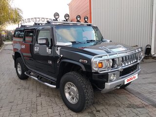 2007 Hummer H2 I, чёрный, 3950000 рублей, вид 5