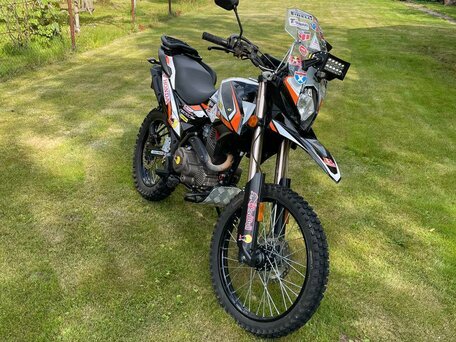 2021 Shineray Adventure 250, чёрный, 120000 рублей, вид 5