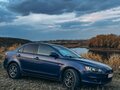 2010 Mitsubishi Lancer X, синий, 900000 рублей
