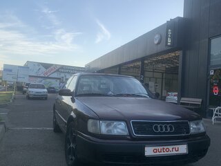 1993 Audi 100 IV (C4), красный, 410000 рублей, вид 2