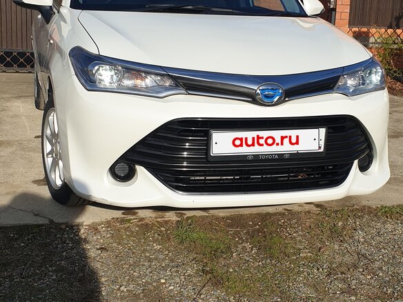 2016 Toyota Corolla Fielder XI (E160, E170, E180) Рестайлинг 1, белый, 1199000 рублей - вид 6