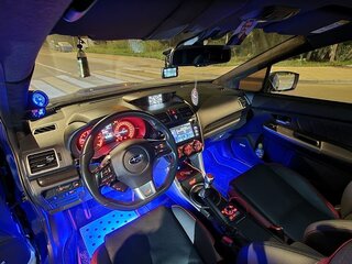 2016 Subaru WRX STi I Рестайлинг, синий, 5000000 рублей, вид 1