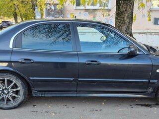 2008 Hyundai Sonata ТагАЗ IV (EF) Рестайлинг, чёрный, 500000 рублей, вид 1