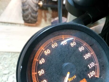 2003 Harley-Davidson Sportster 883, синий, 470000 рублей, вид 1