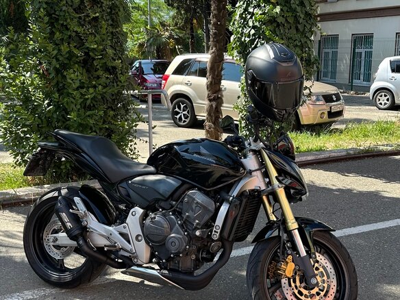 2007 Honda CB 600F Hornet, чёрный, 500000 рублей