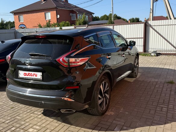 2021 Nissan Murano III (Z52), чёрный, 2990000 рублей - вид 2